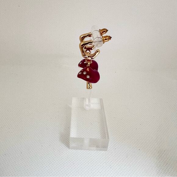 Mushroom Star Charm Dangle Fashion Earrings Jewelry New Gift Whimsical Cute - Picture 4 of 8